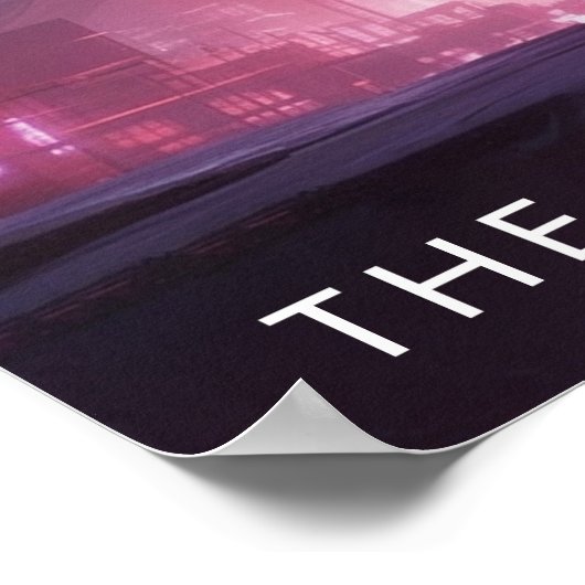 Cyberpunk - Krijger, Gym, Workout, Succes Poster (Hoek)