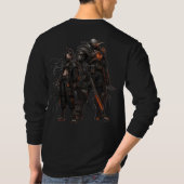 Cyberpunk krijgers t-shirt (Achterkant)