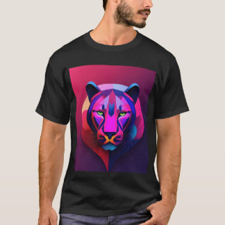 Cyberpunk Leeuw T-shirt