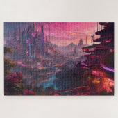 Cyberpunk Legpuzzel (Horizontaal)