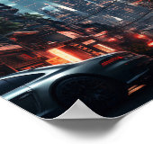 Cyberpunk Los Angeles Poster (Hoek)