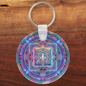 Cyberpunk Mandala Sleutelhanger (Voorkant)