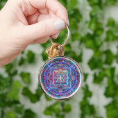 Cyberpunk Mandala Sleutelhanger (Hand)