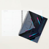 Cyberpunk Mecha-pantser | Gepersonaliseerde Gamer- Planner (Display)