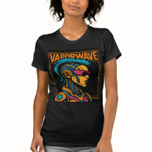Cyberpunk Meisje T-Shirt