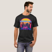 Cyberpunk met Summery Chill vibes! Klassieke T-Shi T-shirt (Voorkant volledig)