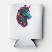 Cyberpunk Metalen Eenhoorn Blikjeskoeler (Voorkant)