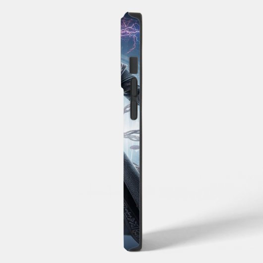 Cyberpunk Mystic | techno-tovenaar Case-Mate iPhone Case (Achterkant / Links)