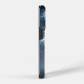 Cyberpunk Mystic | techno-tovenaar iPhone Hoesje (Rechterkant)