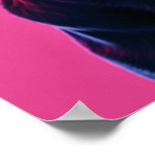 Cyberpunk Neon Labrador Pop Art Poster (Hoek)