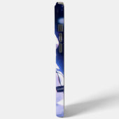 Cyberpunk Neon Pols Anime Meisje Case-Mate iPhone Case (Achterkant / Links)