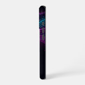​Cyberpunk Neon Wave Glitch Gaming Phone Case - Ab iPhone Hoesje (Linkerkant)