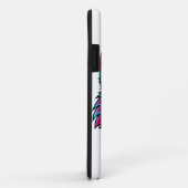 Cyberpunk Neon Wolf - Synthwave Robotic Animal Case-Mate iPhone Case (Achterkant/rechts)