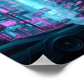 Cyberpunk Night City Poster (Hoek)