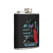 Cyberpunk Ninja Black Cat Heupfles (Rechts)