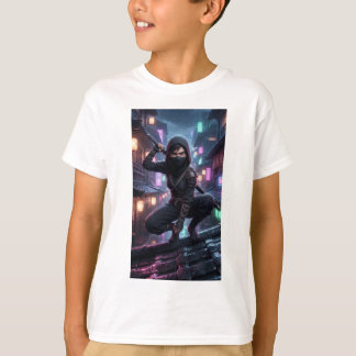 Cyberpunk Ninja Warrior T-shirt
