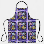 Cyberpunk otters schort (Voorkant)