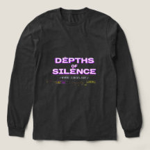 Cyberpunk Paarse Glitch Lange Mouwen T-shirt | Don