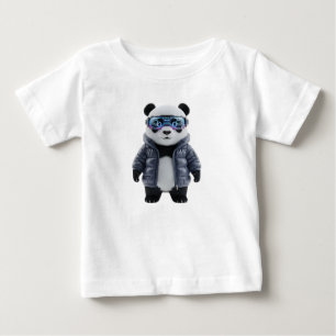 Cyberpunk Panda Welp in Neon Tokyo