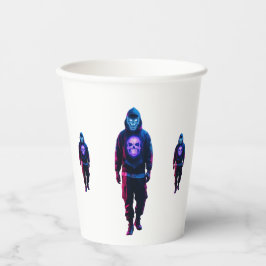 Cyberpunk Papieren Bekers