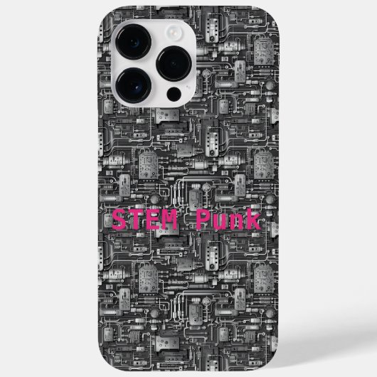 Cyberpunk PCB Electronics Circuit Board Patroon Case-Mate iPhone Case (Achterkant)