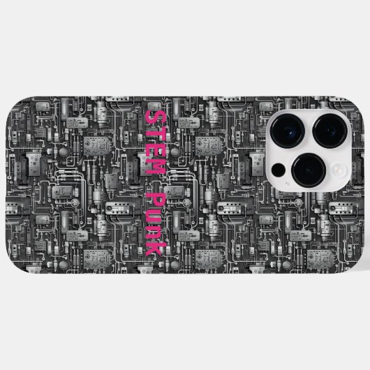 Cyberpunk PCB Electronics Circuit Board Patroon Case-Mate iPhone Case (Achterkant (horizontaal))