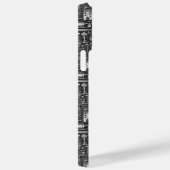 Cyberpunk PCB Electronics Circuit Board Patroon Case-Mate iPhone Case (Achterkant / Rechts)