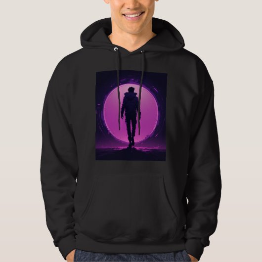 Cyberpunk Portal Walker Hoodie (Voorkant)