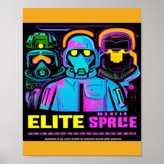 Cyberpunk Propaganda Aanwerving Poster