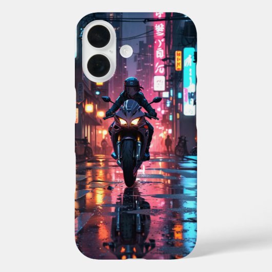 Cyberpunk Racer Case-Mate iPhone Case (Achterkant)