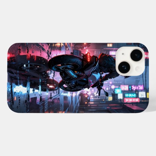 Cyberpunk Racer Case-Mate iPhone Case (Achterkant (horizontaal))