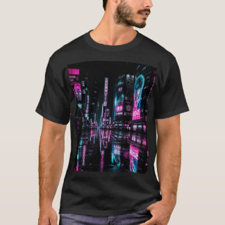 Cyberpunk regenval t-shirt