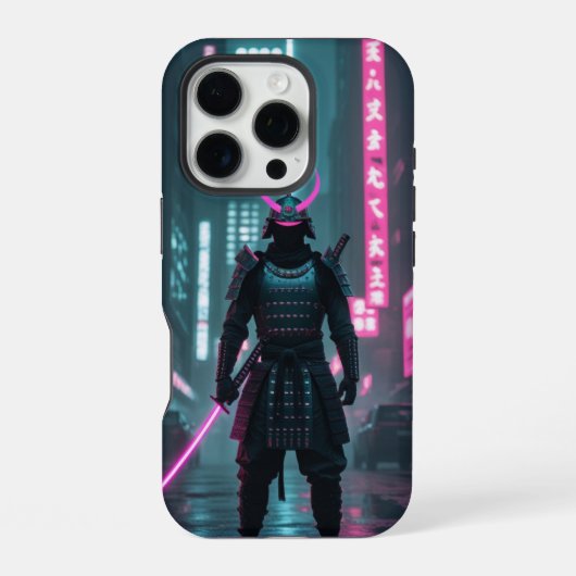 Cyberpunk / Retro Esthetisch Design iPhone Hoesje (Achterkant)