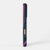 Cyberpunk / Retro Esthetisch Design iPhone Hoesje (Rechterkant)