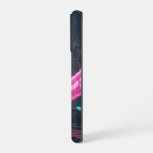 Cyberpunk / Retro Esthetisch Design iPhone Hoesje (Linkerkant)