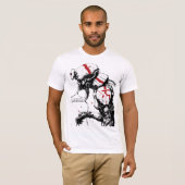 Cyberpunk Robot Urban Futuristic New Style  T-shirt (Voorkant volledig)