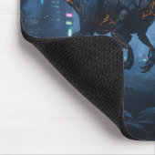 Cyberpunk Roofdier Galaxy Gaming Muismat (Hoek)