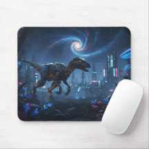Cyberpunk Roofdier Galaxy Gaming Muismat