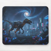 Cyberpunk Roofdier Galaxy Gaming Muismat (Voorkant)