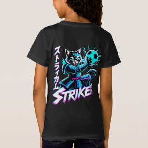 Cyberpunk Samurai Aanvallende Kat Voor Gamers & Vo T-shirt