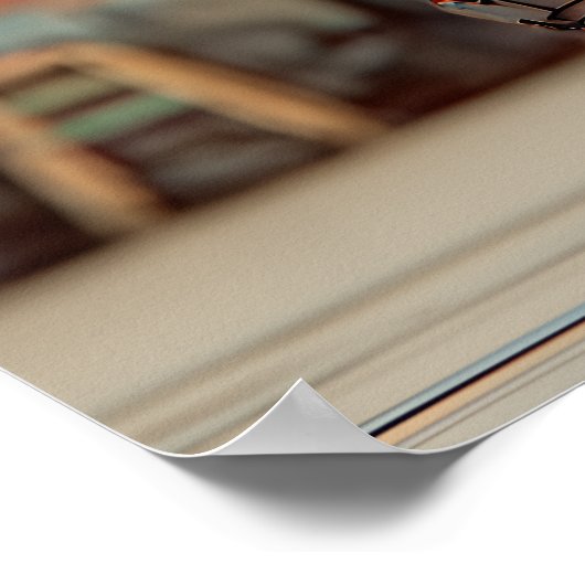 Cyberpunk Samurai Mecha Conical Hat Poster (Hoek)