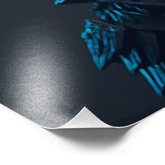 Cyberpunk Samurai Poster (Hoek)