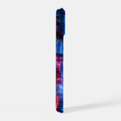 Cyberpunk Samurai Poster – Neon Ronin Shadow iPhone 15 Case (Rechterkant)