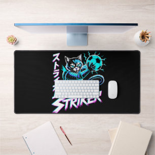Cyberpunk Samurai Striker Gaming voor E-sport Bureaumat