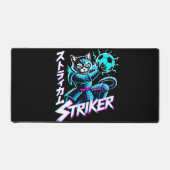 Cyberpunk Samurai Striker Gaming voor E-sport Bureaumat (Voorkant)