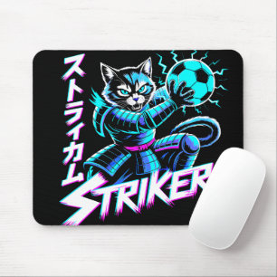 Cyberpunk Samurai Striker Gaming voor E-sport Muismat