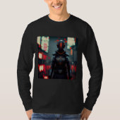 cyberpunk samurai t-shirt (Voorkant)