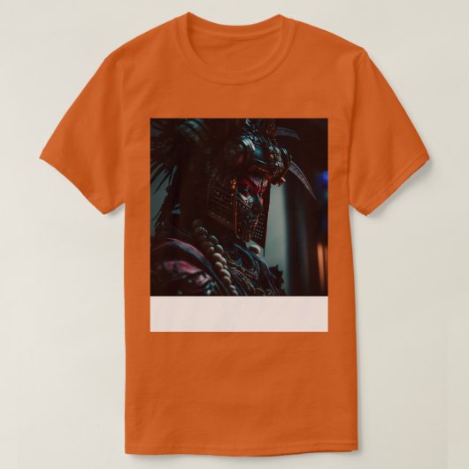 Cyberpunk Samurai Warrior A I Generated Art Artifi T-shirt (Design voorkant)