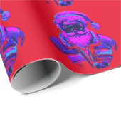 Cyberpunk Santa Claus Cadeaupapier (Rol Hoek)