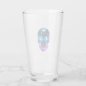 Cyberpunk Schedel Koning Glas (Achterkant)